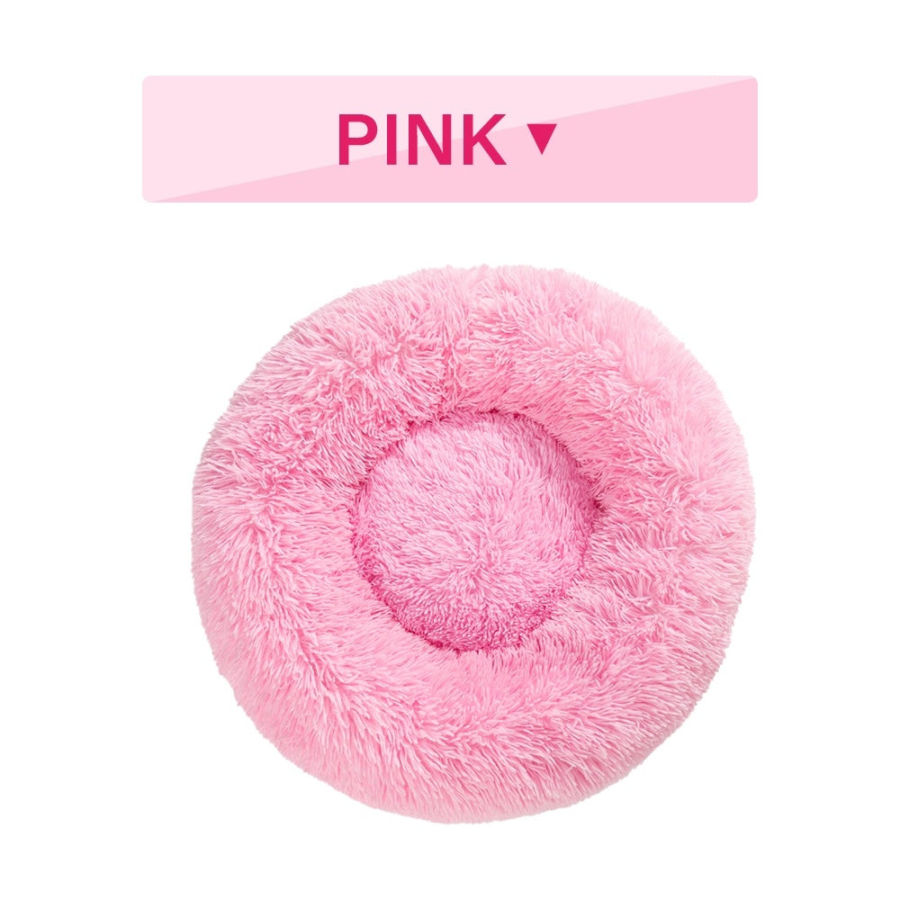 Cozy Calming Dog Bed – Plush Anti-Anxiety Nest for Better Sleep