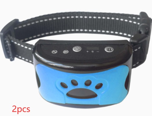 Smart Anti-Bark Dog Collar – Waterproof , Safe Vibration & Sound Training Device