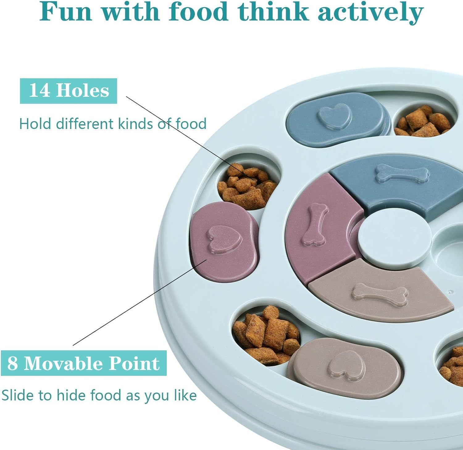 BrainBoost Dog Puzzle Feeder