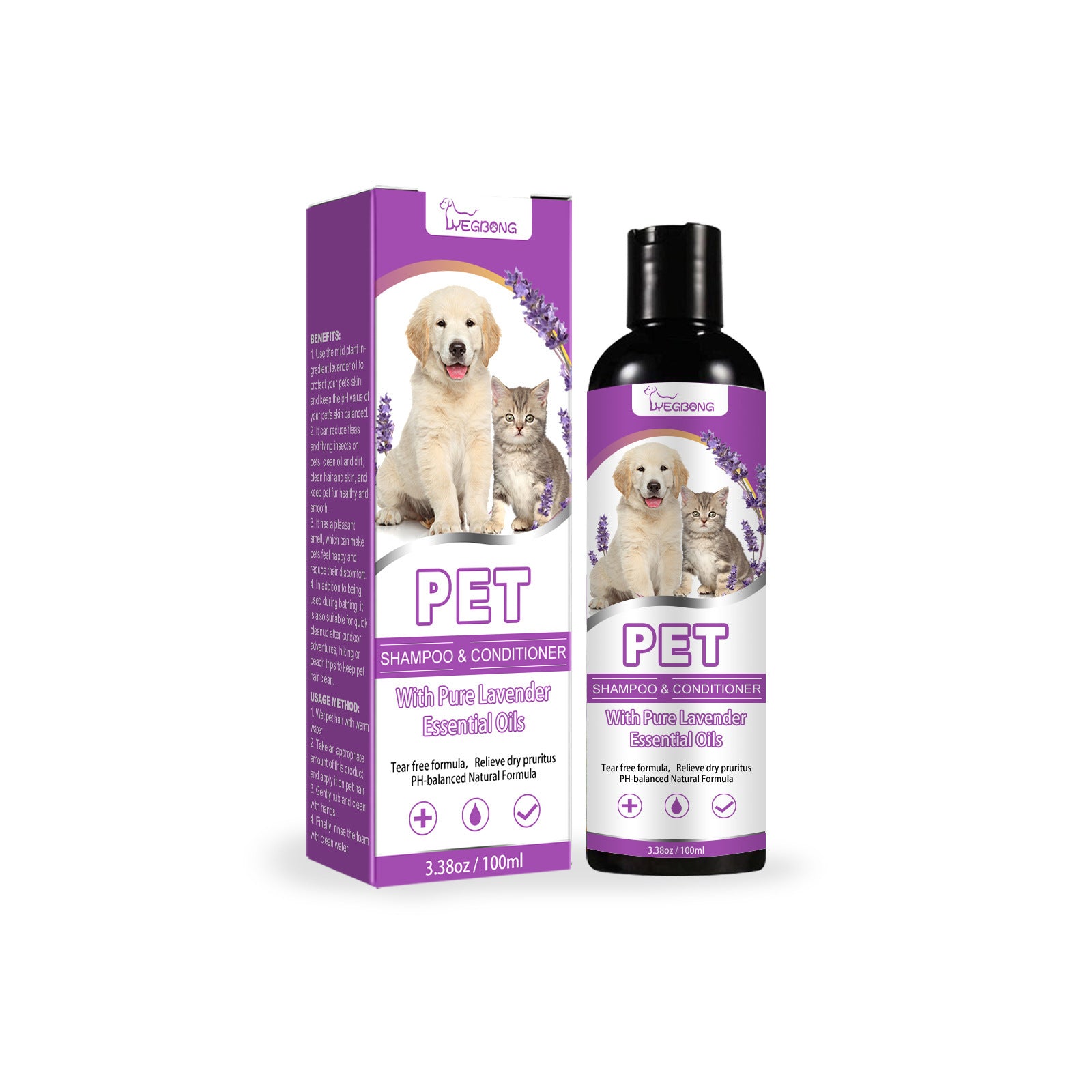 Calming 2-in-1 Pet Shampoo & Conditioner