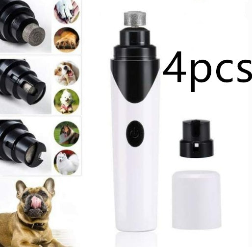 Quiet Electric Pet Nail Grinder – Safe & Painless Dog Nail Trimmer