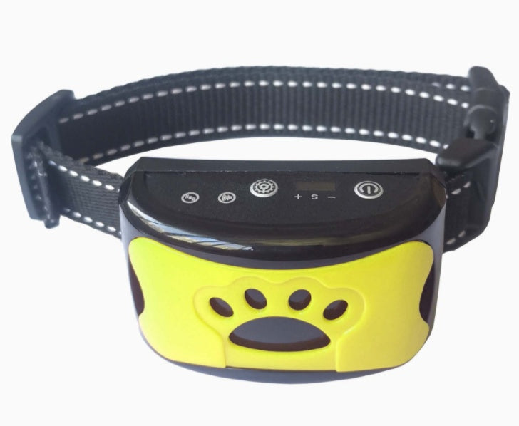 Smart Anti-Bark Dog Collar – Waterproof , Safe Vibration & Sound Training Device