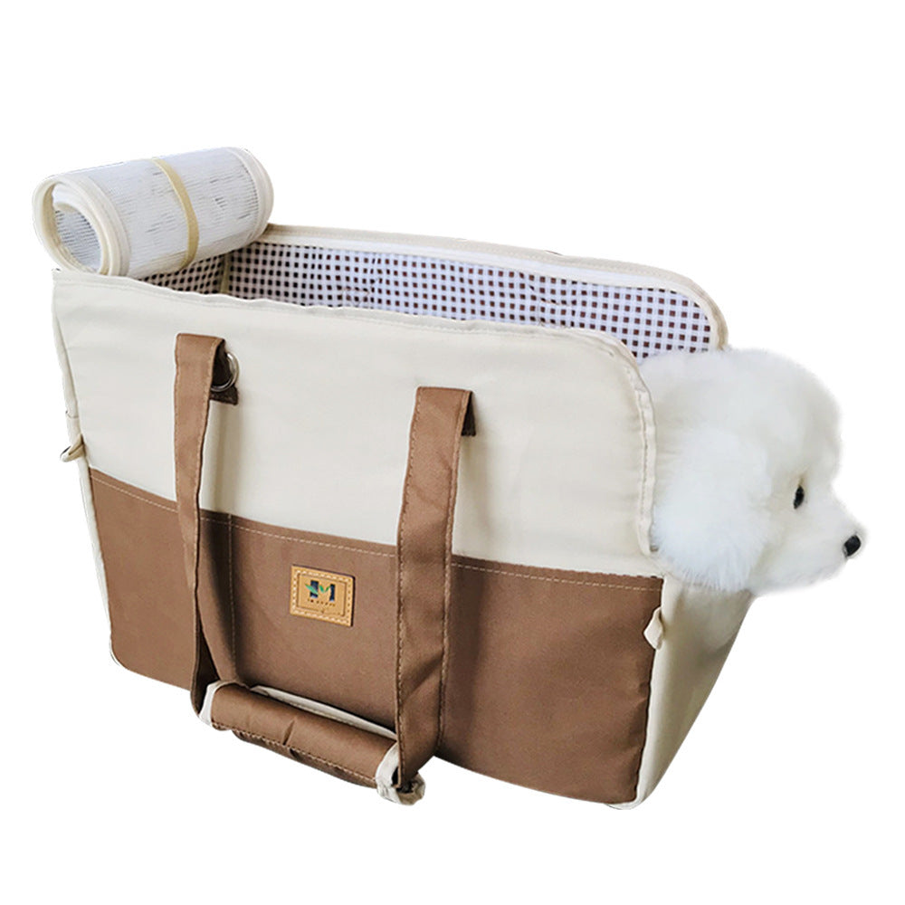 Breathable Crossbody Pet Carrier Bag