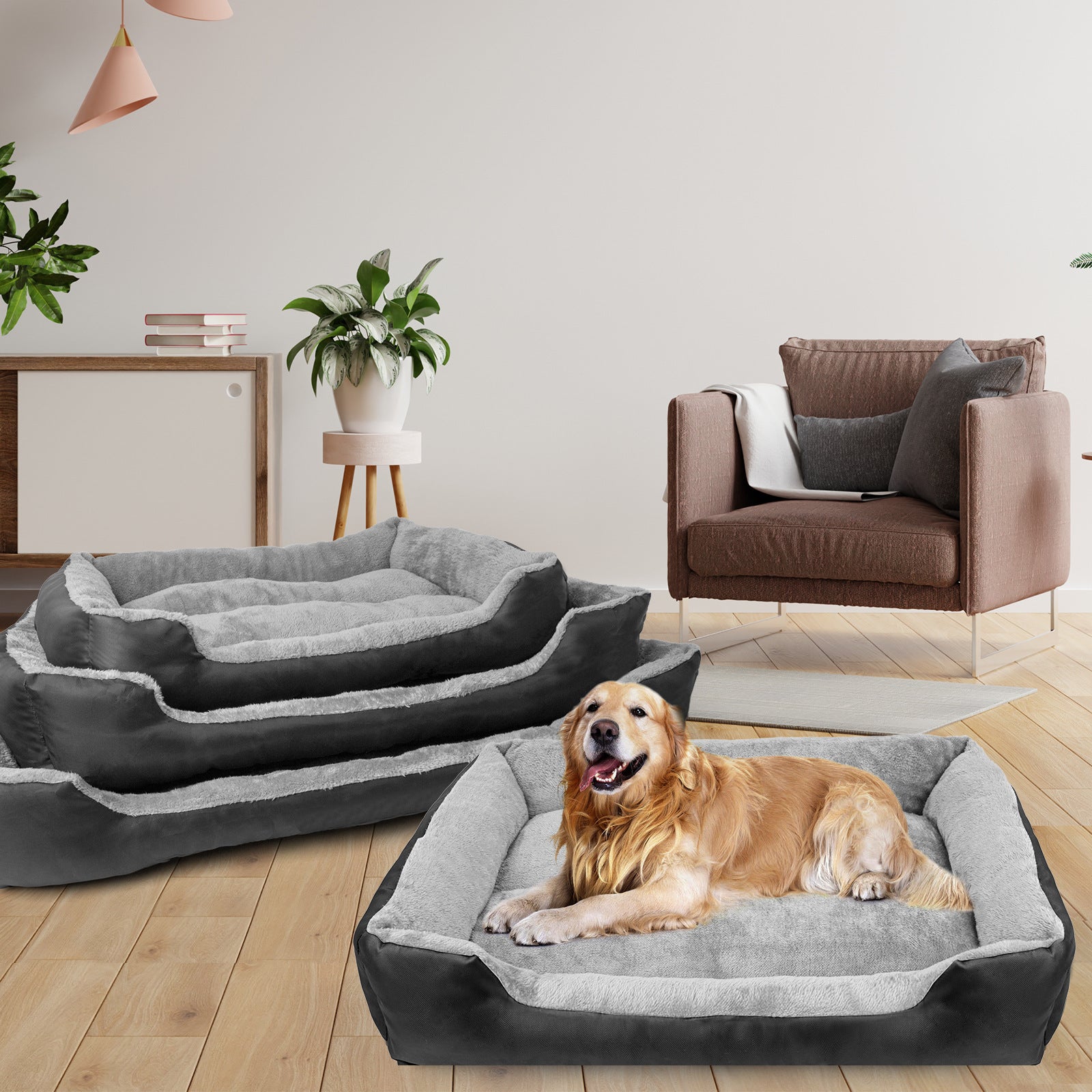 SnuggleNest™ 4-Season Comfort Dog Bed