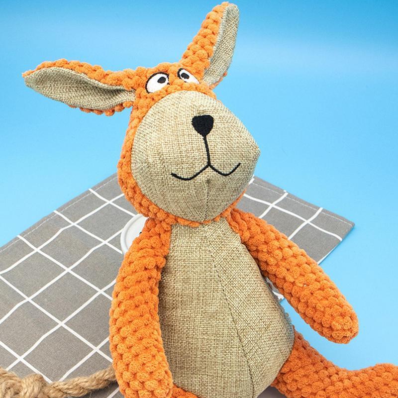 Squeaky Animal Buddy Chew Toy