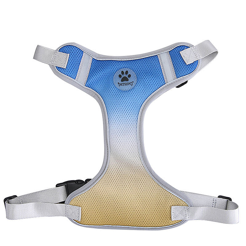 GlowStride Reflective Gradient Dog Harness