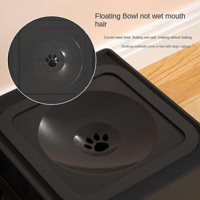 ElevateFeast Adjustable Dog Feeding Station