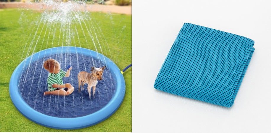 SplashJoy Non-Slip Pet Splash Pad