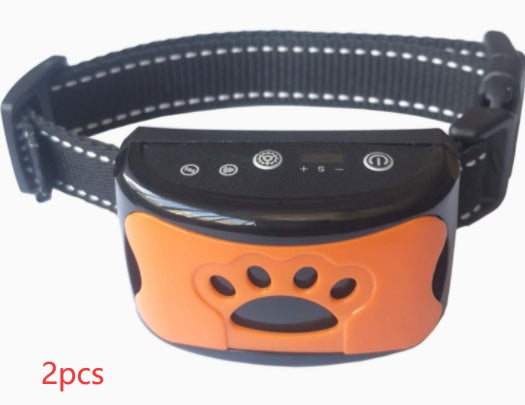 Smart Anti-Bark Dog Collar – Waterproof , Safe Vibration & Sound Training Device