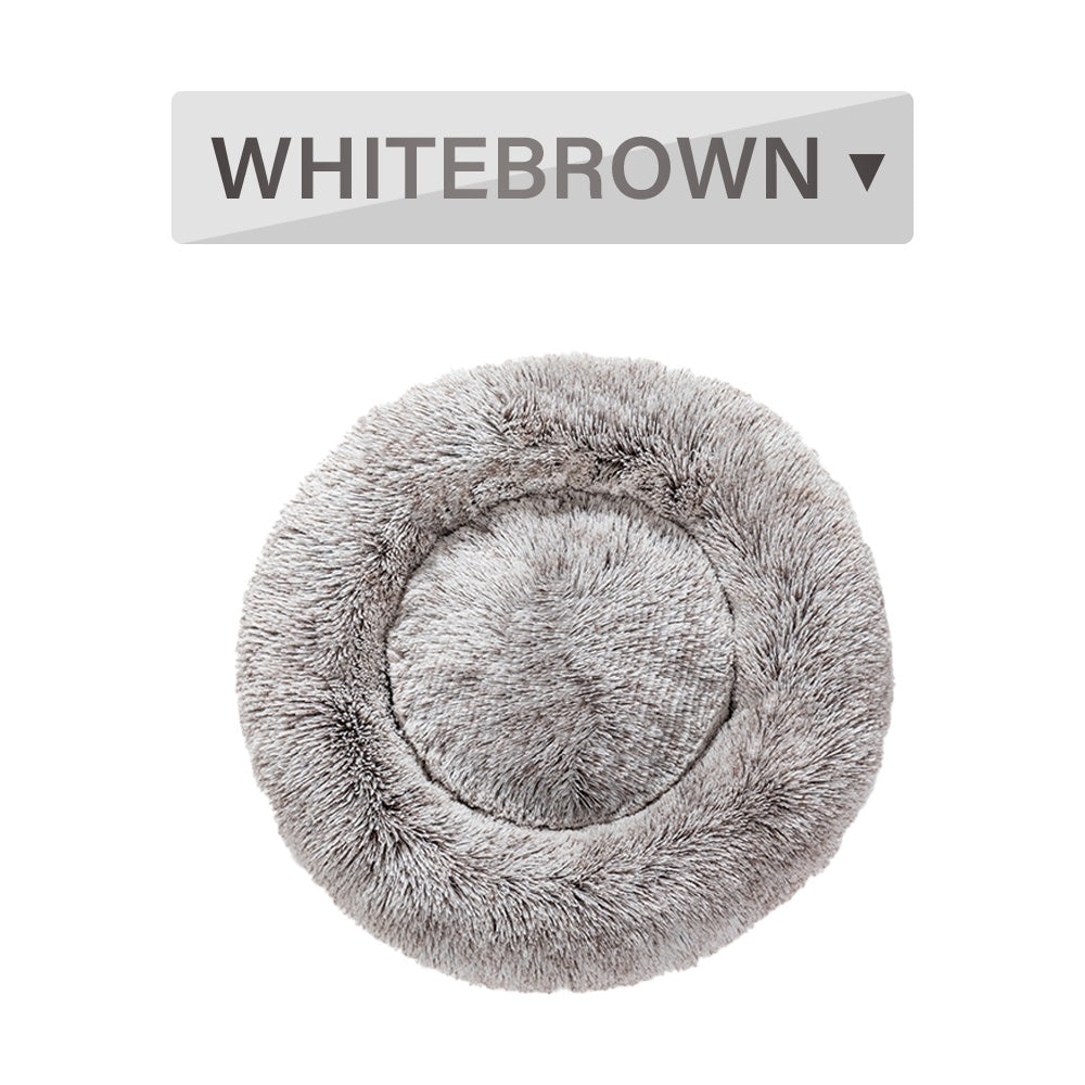 Cozy Calming Dog Bed – Plush Anti-Anxiety Nest for Better Sleep