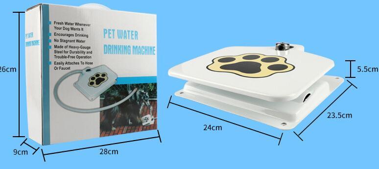 PawSplash Outdoor Dog Water Fountain