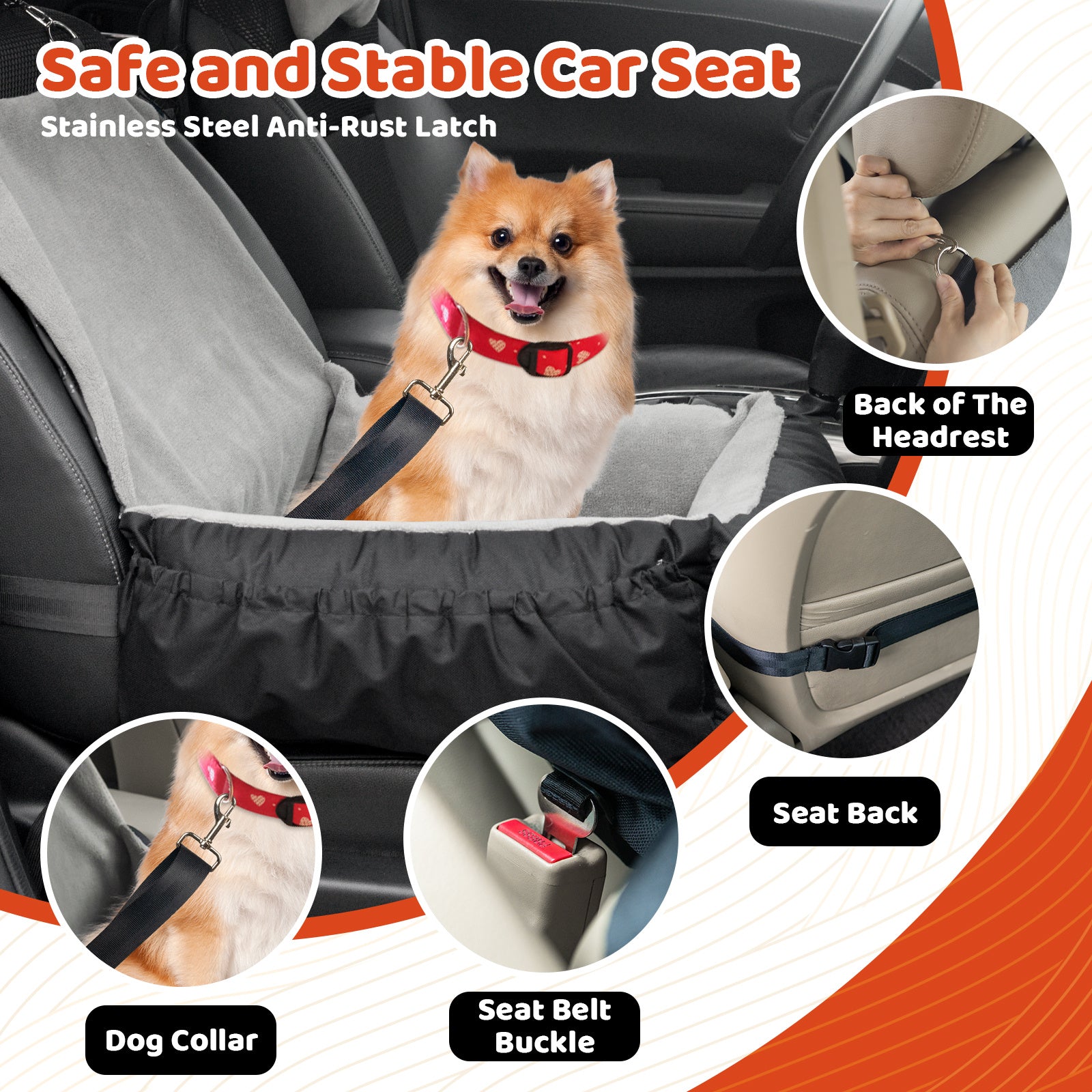Calming Dog Car Seat