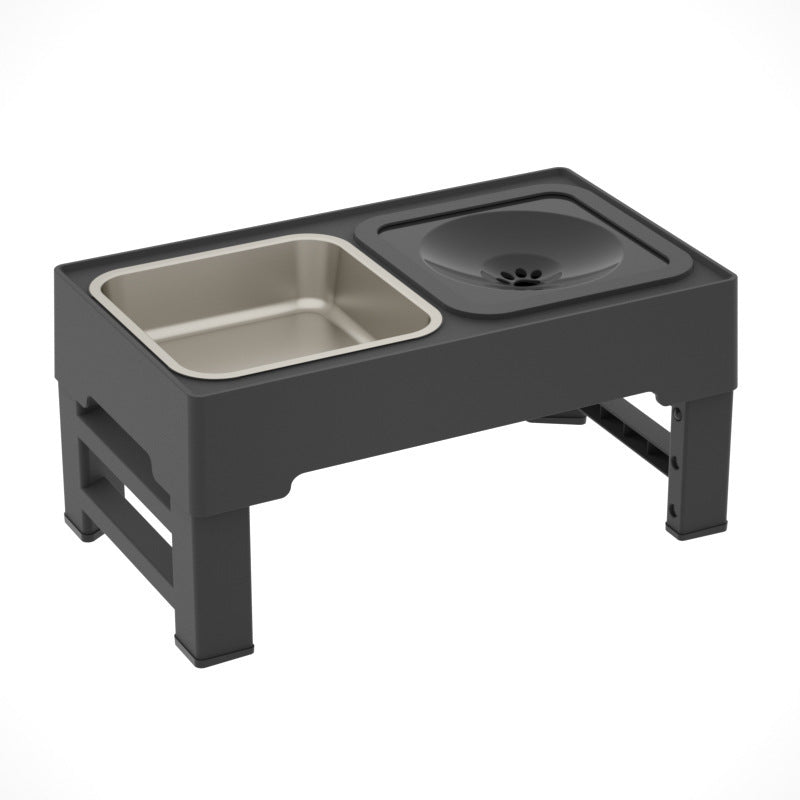 ElevateFeast Adjustable Dog Feeding Station