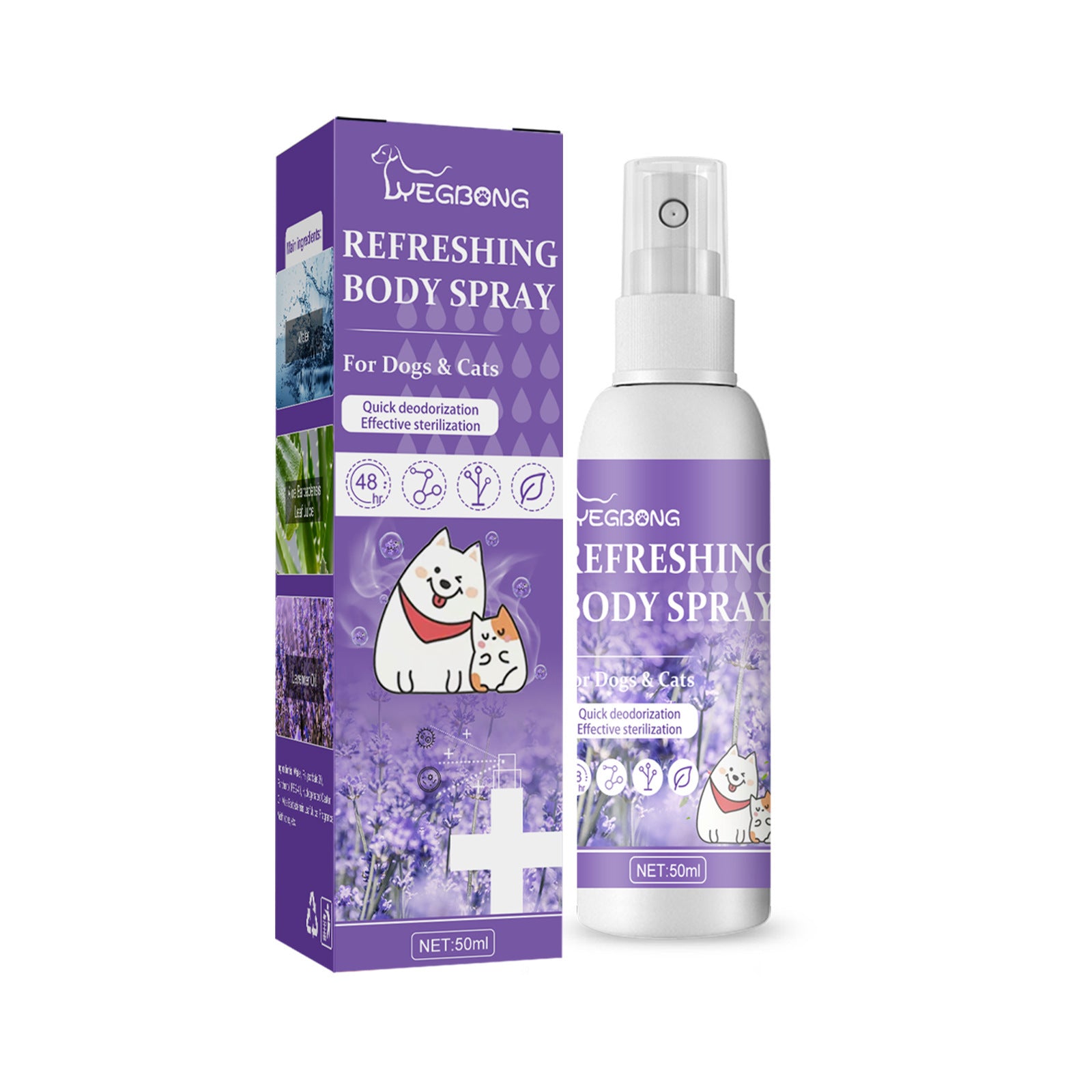Soothing Pet Deodorant Spray