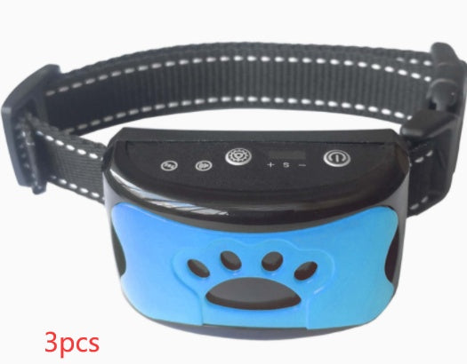 Smart Anti-Bark Dog Collar – Waterproof , Safe Vibration & Sound Training Device