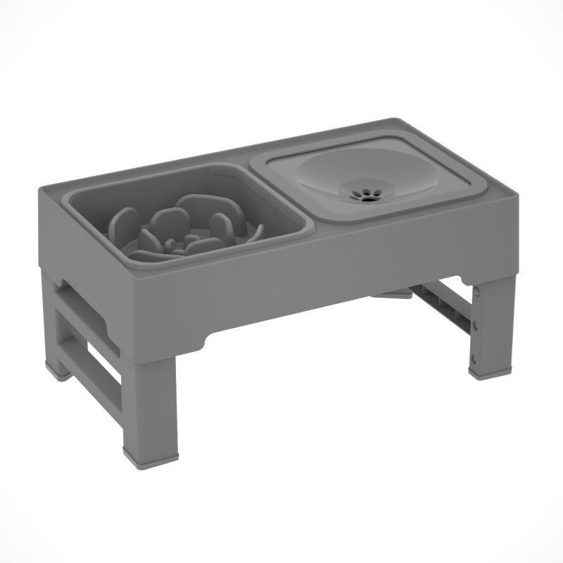 ElevateFeast Adjustable Dog Feeding Station