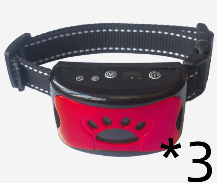 Smart Anti-Bark Dog Collar – Waterproof , Safe Vibration & Sound Training Device