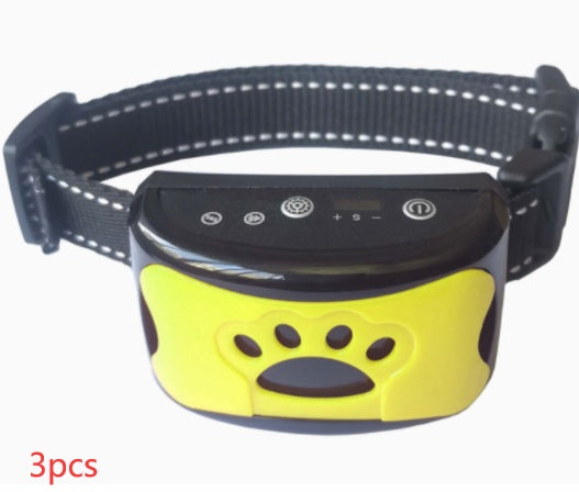 Smart Anti-Bark Dog Collar – Waterproof , Safe Vibration & Sound Training Device
