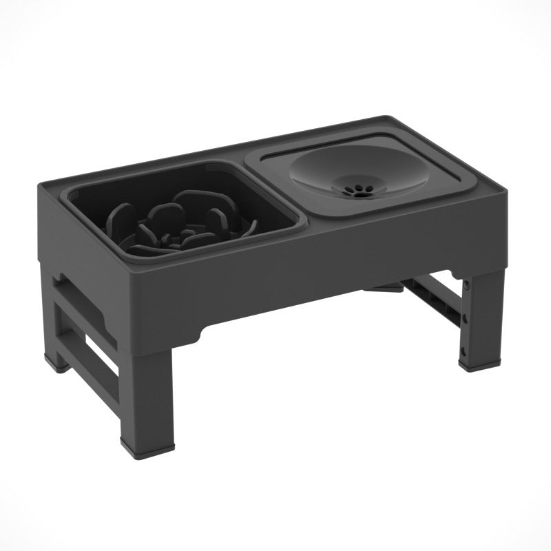 ElevateFeast Adjustable Dog Feeding Station