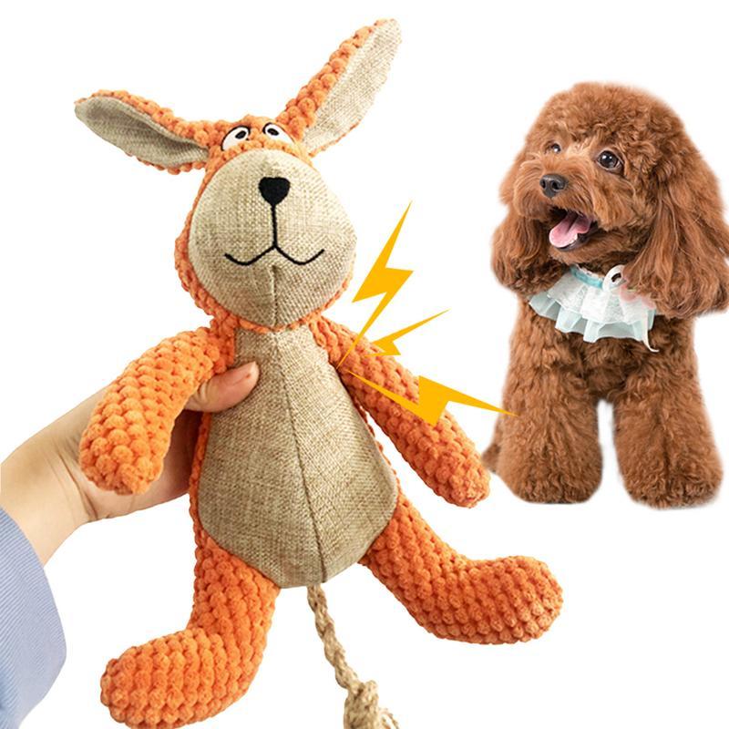 Squeaky Animal Buddy Chew Toy