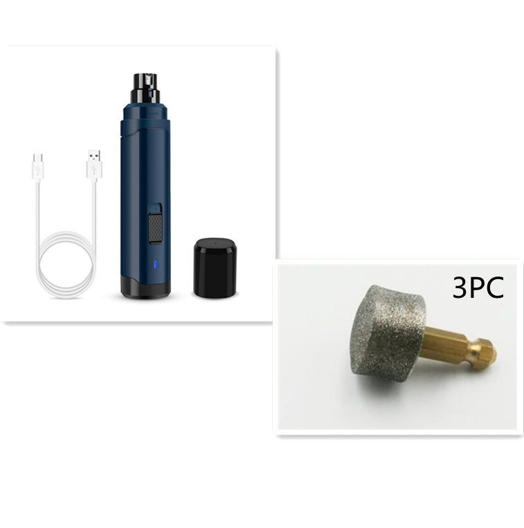 Quiet Electric Pet Nail Grinder – Safe & Painless Dog Nail Trimmer