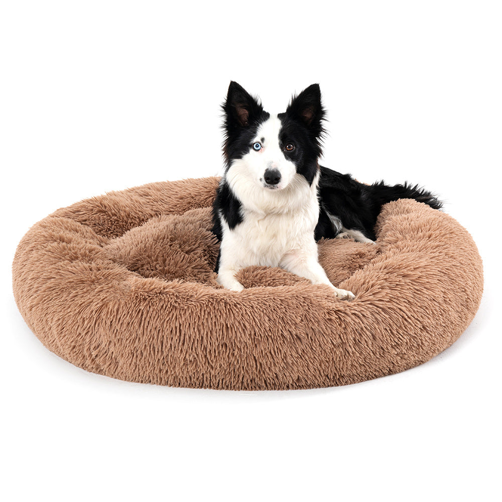 Cozy Calming Dog Bed – Plush Anti-Anxiety Nest for Better Sleep