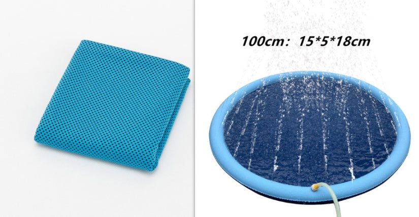 SplashJoy Non-Slip Pet Splash Pad