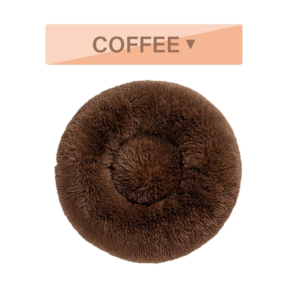 Cozy Calming Dog Bed – Plush Anti-Anxiety Nest for Better Sleep