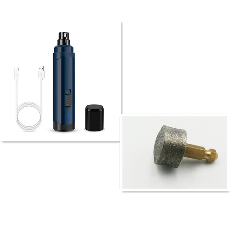 Quiet Electric Pet Nail Grinder – Safe & Painless Dog Nail Trimmer