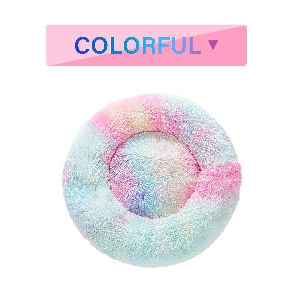Cozy Calming Dog Bed – Plush Anti-Anxiety Nest for Better Sleep