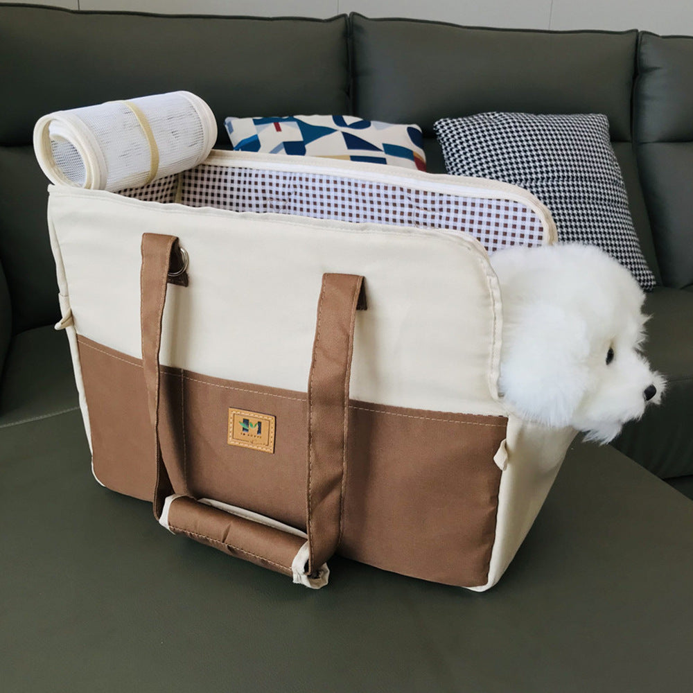 Breathable Crossbody Pet Carrier Bag