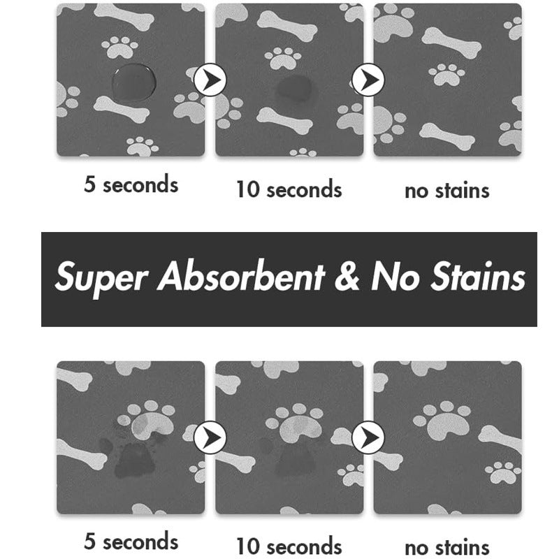 CleanBite™ Absorbent Pet Feeding Mat