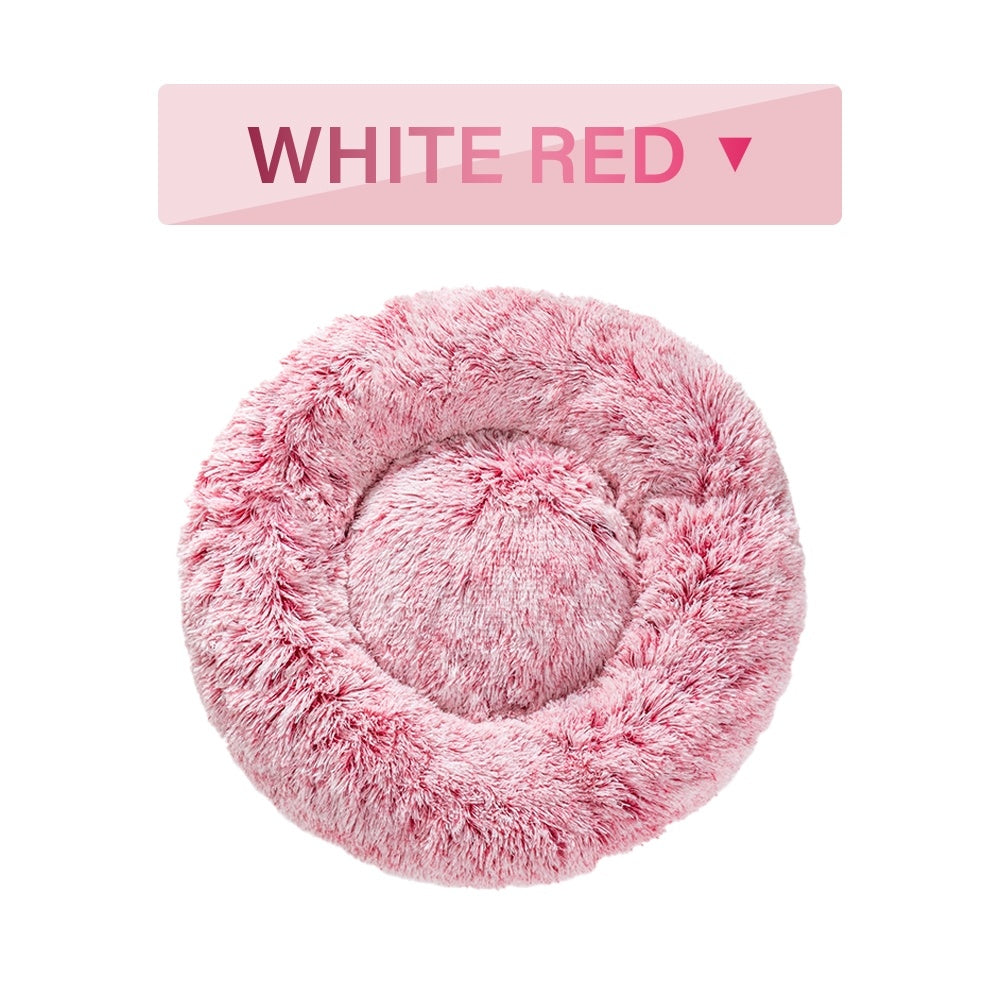 Cozy Calming Dog Bed – Plush Anti-Anxiety Nest for Better Sleep
