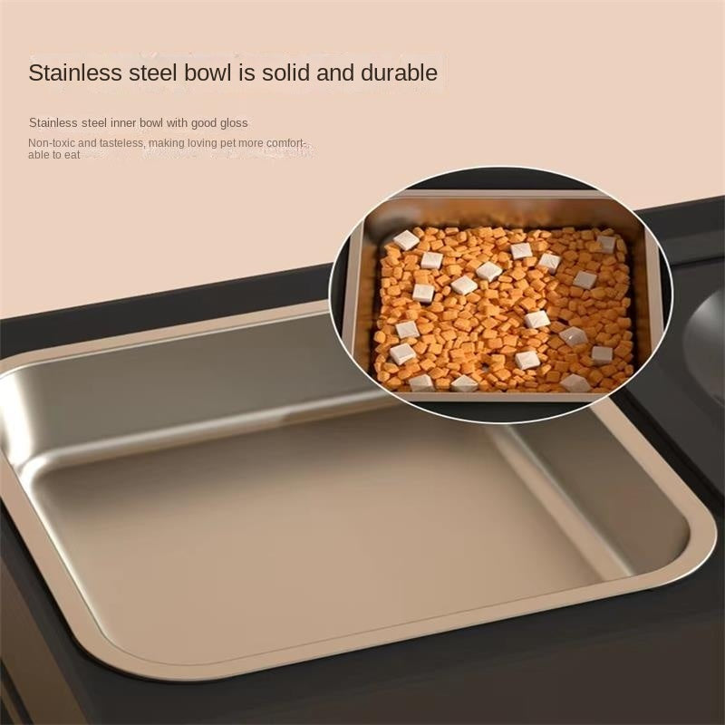 ElevateFeast Adjustable Dog Feeding Station