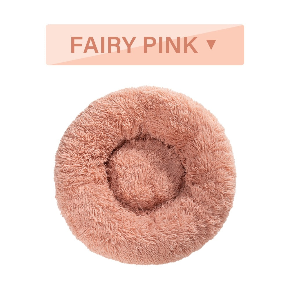 Cozy Calming Dog Bed – Plush Anti-Anxiety Nest for Better Sleep