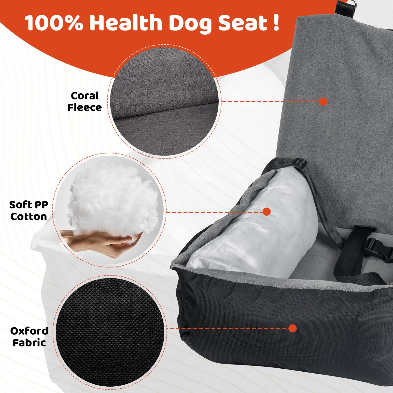 Calming Dog Car Seat