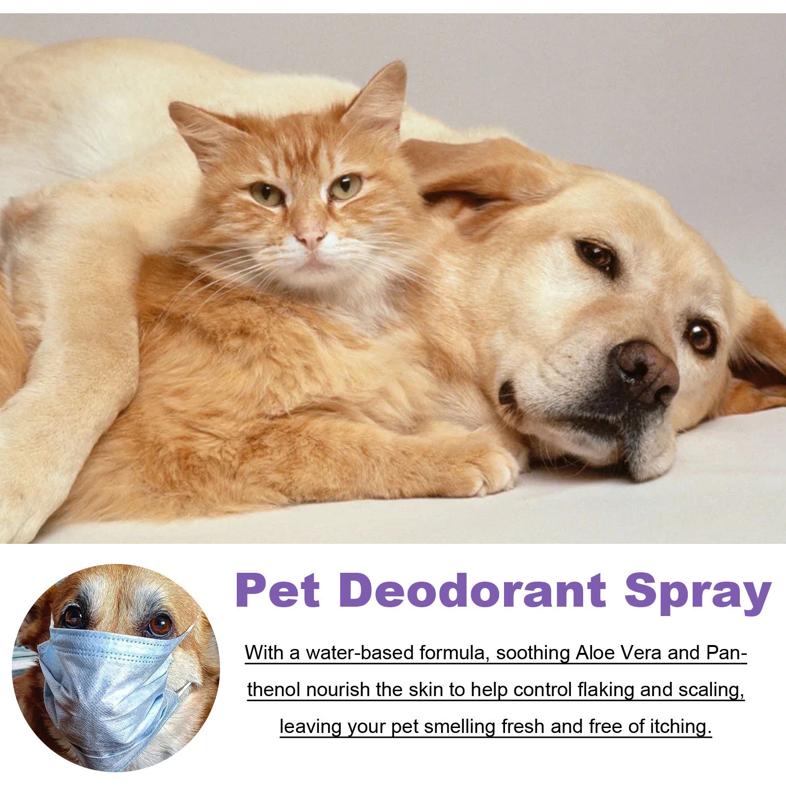 Soothing Pet Deodorant Spray