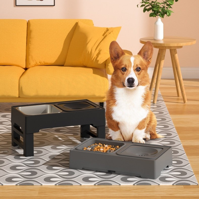 ElevateFeast Adjustable Dog Feeding Station