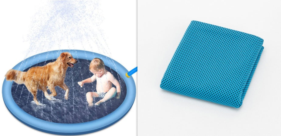 SplashJoy Non-Slip Pet Splash Pad
