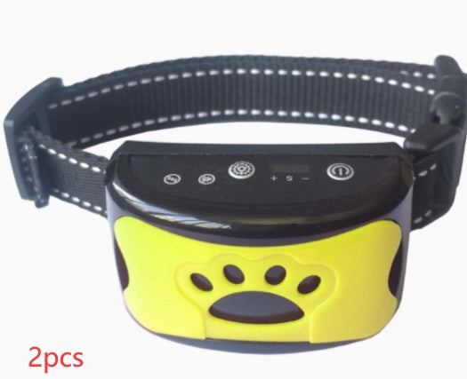 Smart Anti-Bark Dog Collar – Waterproof , Safe Vibration & Sound Training Device